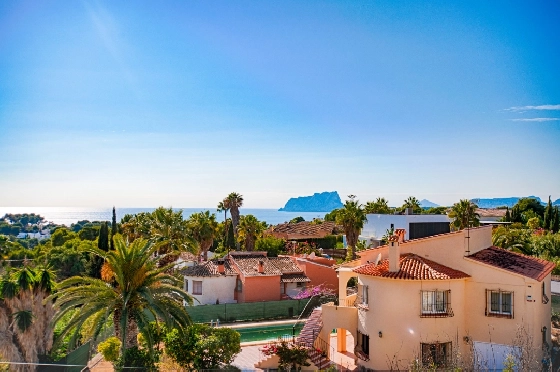 Villa in Moraira zu verkaufen, Wohnfläche 466 m², Baujahr 2005, Klimaanlage, Grundstück 2040 m², 5 Schlafzimmer, 5 Badezimmer, Pool, ref.: AM-12515DR-28