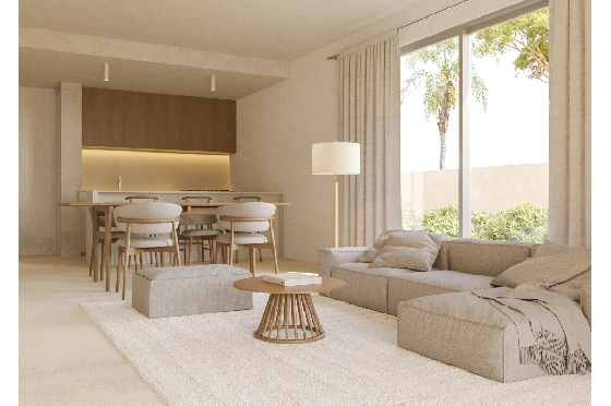 Reihenhaus in Denia zu verkaufen, Wohnfläche 102 m², Baujahr 2026, Klimaanlage, Grundstück 65 m², 3 Schlafzimmer, 3 Badezimmer, Pool, ref.: LS-BV9-5