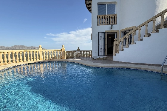 Villa in Pedreguer zu verkaufen, Wohnfläche 130 m², Baujahr 2002, Zustand gepflegt, + KLIMA, Klimaanlage, Grundstück 876 m², 3 Schlafzimmer, 2 Badezimmer, Pool, ref.: RG-1325-3