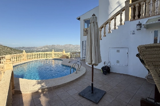 Villa in Pedreguer zu verkaufen, Wohnfläche 130 m², Baujahr 2002, Zustand gepflegt, + KLIMA, Klimaanlage, Grundstück 876 m², 3 Schlafzimmer, 2 Badezimmer, Pool, ref.: RG-1325-4