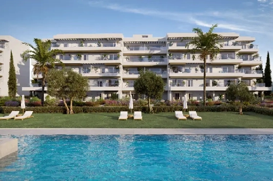 Apartment in El Vergel zu verkaufen, Wohnfläche 45 m², Baujahr 2027, Klimaanlage, Grundstück 10 m², 1 Schlafzimmer, 1 Badezimmer, Pool, ref.: AH-EV-VI-1-01-02-C-7