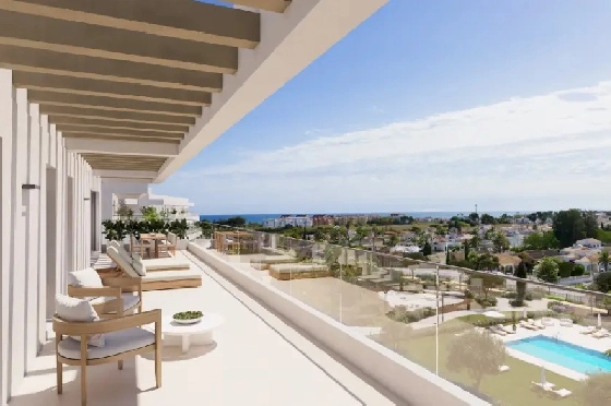 Apartment in El Vergel zu verkaufen, Wohnfläche 45 m², Baujahr 2027, Klimaanlage, Grundstück 10 m², 1 Schlafzimmer, 1 Badezimmer, Pool, ref.: AH-EV-VI-1-01-02-C-8