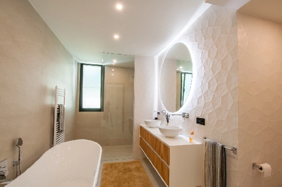 Villa in Benissa zu verkaufen, Wohnfläche 290 m², Baujahr 2024, Klimaanlage, Grundstück 860 m², 3 Schlafzimmer, 2 Badezimmer, Pool, ref.: AM-12518DA-12