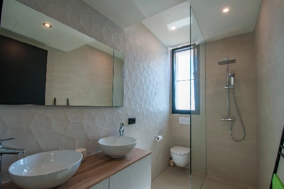 Villa in Benissa zu verkaufen, Wohnfläche 290 m², Baujahr 2024, Klimaanlage, Grundstück 860 m², 3 Schlafzimmer, 2 Badezimmer, Pool, ref.: AM-12518DA-16
