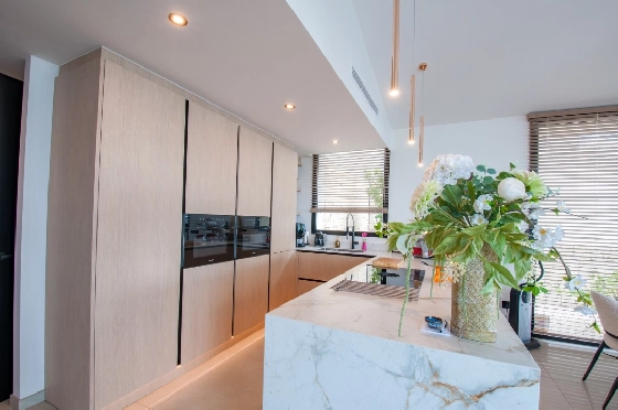 Villa in Benissa zu verkaufen, Wohnfläche 290 m², Baujahr 2024, Klimaanlage, Grundstück 860 m², 3 Schlafzimmer, 2 Badezimmer, Pool, ref.: AM-12518DA-9