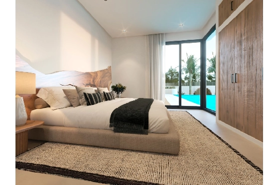 Villa in Javea zu verkaufen, Wohnfläche 150 m², Baujahr 2025, Klimaanlage, Grundstück 978 m², 3 Schlafzimmer, 2 Badezimmer, Pool, ref.: AM-12538DR-6