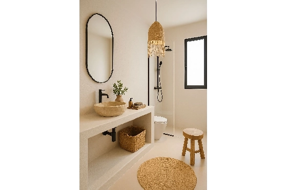 Villa in Pedreguer zu verkaufen, Wohnfläche 200 m², Baujahr 2026, Klimaanlage, Grundstück 800 m², 3 Schlafzimmer, 2 Badezimmer, Pool, ref.: AM-12602DA-4