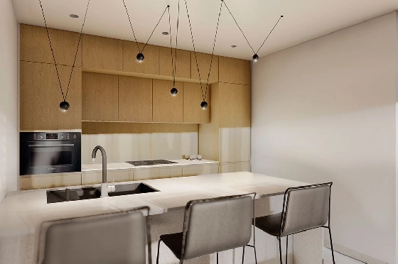 Penthouse Apartment in Guardamar del Segura zu verkaufen, Wohnfläche 97 m², Zustand Erstbezug, Klimaanlage, 2 Schlafzimmer, 2 Badezimmer, Pool, ref.: HA-GUN-431-A02-14