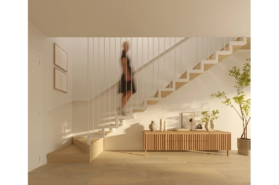 Reihenhaus in El Vergel zu verkaufen, Wohnfläche 92 m², Baujahr 2027, Klimaanlage, Grundstück 135 m², 3 Schlafzimmer, 3 Badezimmer, Pool, ref.: TT-AD-11-5
