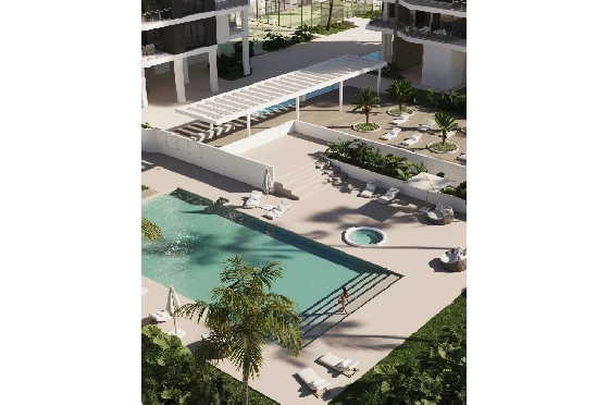 Apartment in Calpe zu verkaufen, Wohnfläche 82 m², Klimaanlage, Grundstück 25 m², 2 Schlafzimmer, 2 Badezimmer, Pool, ref.: GE-J16A-9