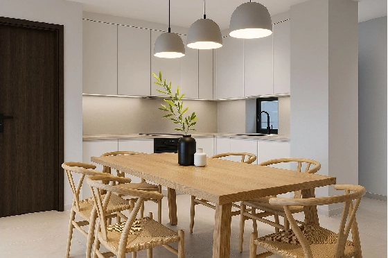 Villa in Pedreguer zu verkaufen, Wohnfläche 114 m², Baujahr 2025, Klimaanlage, Grundstück 300 m², 3 Schlafzimmer, 2 Badezimmer, Pool, ref.: AM-12610DA-11