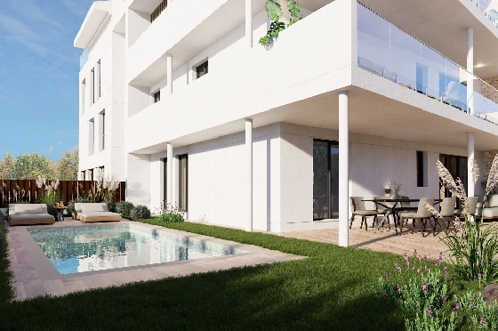 Apartment in Javea zu verkaufen, Wohnfläche 85 m², Klimaanlage, Grundstück 175 m², 2 Schlafzimmer, 2 Badezimmer, Pool, ref.: AVS-57384-15