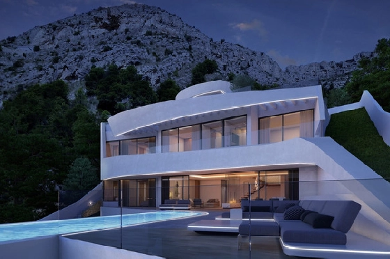 Villa in Altea zu verkaufen, Wohnfläche 412 m², Klimaanlage, Grundstück 979 m², 4 Schlafzimmer, 4 Badezimmer, Pool, ref.: AVS-56875-28