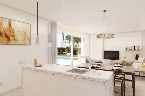 Villa in Entrenaranjos zu verkaufen, Wohnfläche 231 m², Zustand Erstbezug, Klimaanlage, Grundstück 298 m², 3 Schlafzimmer, 2 Badezimmer, Pool, ref.: HA-ENN-120-E01-3