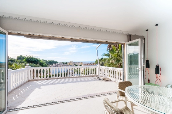 Villa in Moraira zu verkaufen, Wohnfläche 270 m², Klimaanlage, Grundstück 897 m², 3 Schlafzimmer, 3 Badezimmer, Pool, ref.: AM-12629DR-7
