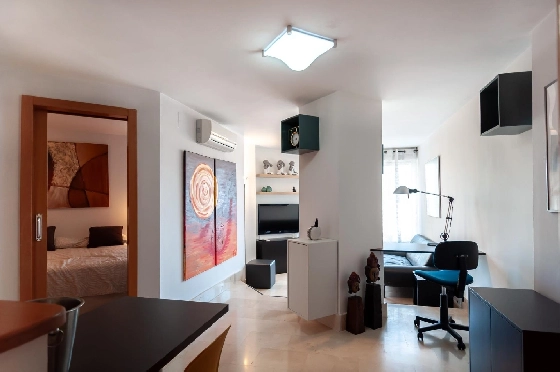 Apartment in Calpe(Playa de Fossa Levante) zu verkaufen, Wohnfläche 55 m², Klimaanlage, 1 Schlafzimmer, 1 Badezimmer, Pool, ref.: COB-3554-10535-11
