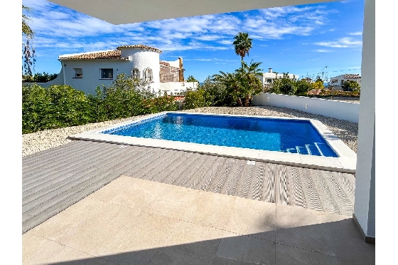 Villa in Benissa zu verkaufen, Wohnfläche 202 m², Baujahr 2025, Klimaanlage, Grundstück 1715 m², 3 Schlafzimmer, 3 Badezimmer, Pool, ref.: AM-12657DA-15