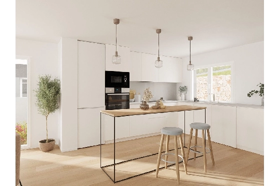 Reihenhaus in Finestrat zu verkaufen, Wohnfläche 256 m², Zustand Erstbezug, Klimaanlage, 3 Schlafzimmer, 2 Badezimmer, Pool, ref.: HA-FIN-381-R02-8