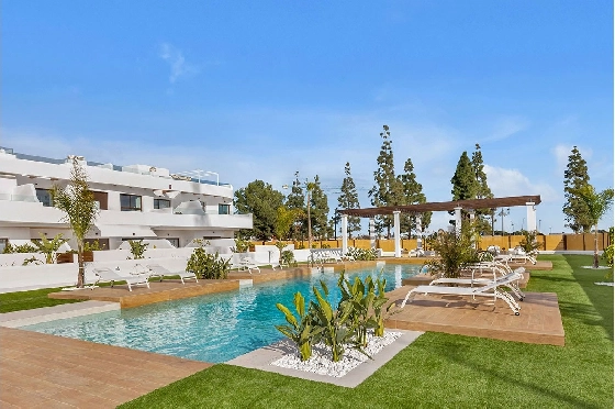 Penthouse Apartment in Los Alcazares zu verkaufen, Wohnfläche 137 m², Zustand Erstbezug, 2 Schlafzimmer, 2 Badezimmer, Pool, ref.: HA-LAN-436-A03-8