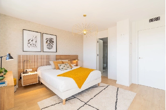 Reihenhaus in La Nucia zu verkaufen, Wohnfläche 157 m², Zustand Erstbezug, Klimaanlage, 4 Schlafzimmer, 3 Badezimmer, Pool, ref.: HA-LNN-130-R01-15