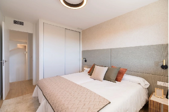 Reihenhaus in La Nucia zu verkaufen, Wohnfläche 157 m², Zustand Erstbezug, Klimaanlage, 4 Schlafzimmer, 3 Badezimmer, Pool, ref.: HA-LNN-130-R01-23