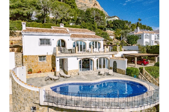 Villa in Javea zu verkaufen, Wohnfläche 281 m², Klimaanlage, Grundstück 1666 m², 4 Schlafzimmer, 3 Badezimmer, Pool, ref.: AVS-57574-14