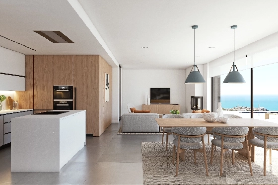 Villa in Benitachell(Benitatxell) zu verkaufen, Wohnfläche 215 m², Grundstück 824 m², 3 Schlafzimmer, 4 Badezimmer, Pool, ref.: VA-23232-5