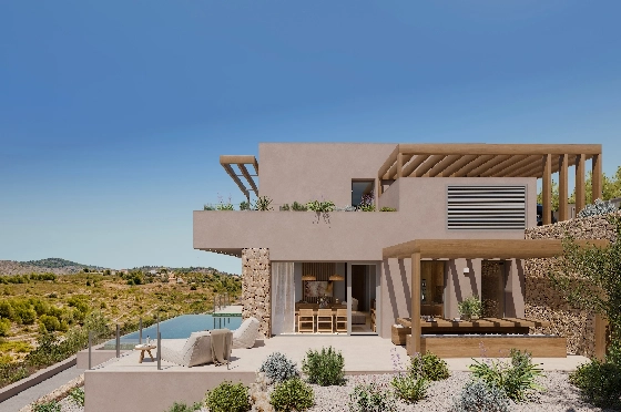 Villa in Lliber(Vall de Pop) zu verkaufen, Wohnfläche 164 m², Grundstück 468 m², 3 Schlafzimmer, 3 Badezimmer, Pool, ref.: VA-23425-11