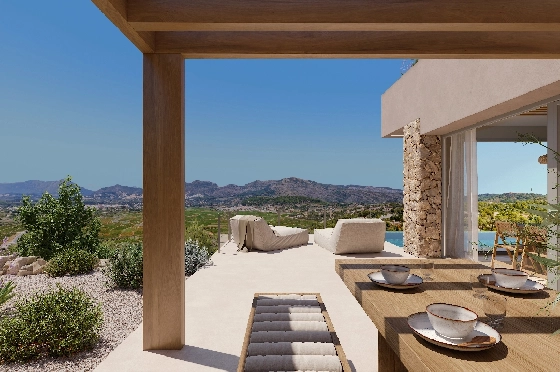Villa in Lliber(Vall de Pop) zu verkaufen, Wohnfläche 165 m², Grundstück 473 m², 3 Schlafzimmer, 3 Badezimmer, Pool, ref.: VA-23427-16