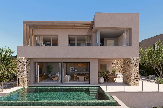 Villa in Lliber(Vall de Pop) zu verkaufen, Wohnfläche 165 m², Grundstück 437 m², 3 Schlafzimmer, 3 Badezimmer, Pool, ref.: VA-23429-17