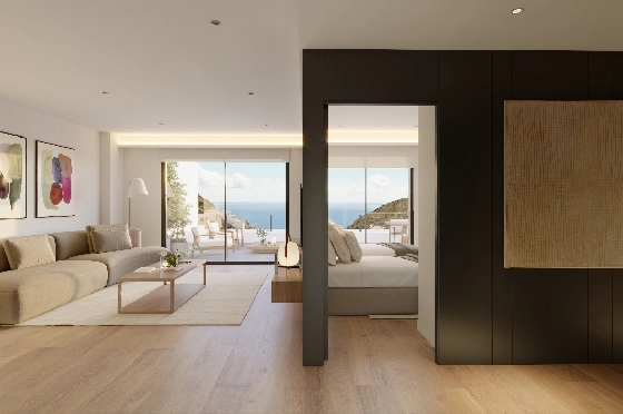 Apartment in Benitachell(Cumbre del Sol) zu verkaufen, Wohnfläche 83 m², 2 Schlafzimmer, 2 Badezimmer, Pool, ref.: VA-PG065-15