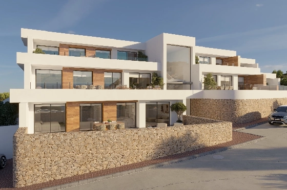 Apartment in Benitachell(Cumbre del Sol) zu verkaufen, Wohnfläche 83 m², 2 Schlafzimmer, 2 Badezimmer, Pool, ref.: VA-PG065-25