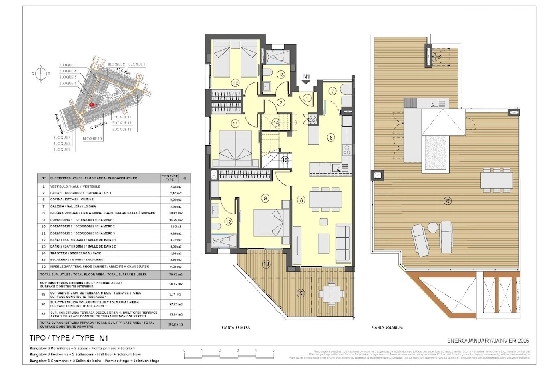 Penthouse Apartment in Torrevieja zu verkaufen, Wohnfläche 199 m², Zustand Erstbezug, 3 Schlafzimmer, 2 Badezimmer, Pool, ref.: HA-TON-271-A04-10