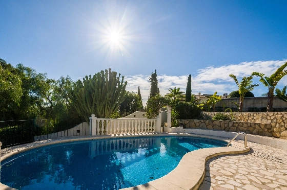 Villa in Moraira zu verkaufen, Wohnfläche 285 m², Baujahr 2015, Klimaanlage, Grundstück 960 m², 4 Schlafzimmer, 3 Badezimmer, Pool, ref.: AM-12646DR-4