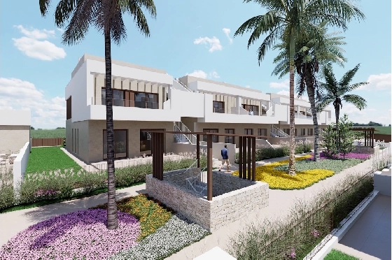 Villa in Los Alcazares zu verkaufen, Wohnfläche 164 m², Zustand Erstbezug, Grundstück 274 m², 3 Schlafzimmer, 2 Badezimmer, Pool, ref.: HA-LAN-451-E02-14