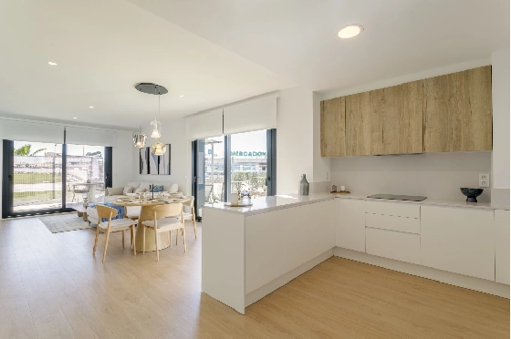 Apartment in Torrevieja(La Mata, Torrevieja, Costa Blanca) zu verkaufen, Wohnfläche 65 m², Grundstück 115 m², 2 Schlafzimmer, 2 Badezimmer, Pool, ref.: TW-EDEN-BEACH-2-12