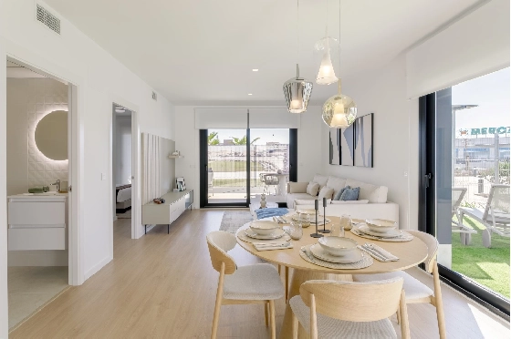 Apartment in Torrevieja(La Mata, Torrevieja, Costa Blanca) zu verkaufen, Wohnfläche 65 m², Grundstück 115 m², 2 Schlafzimmer, 2 Badezimmer, Pool, ref.: TW-EDEN-BEACH-2-9