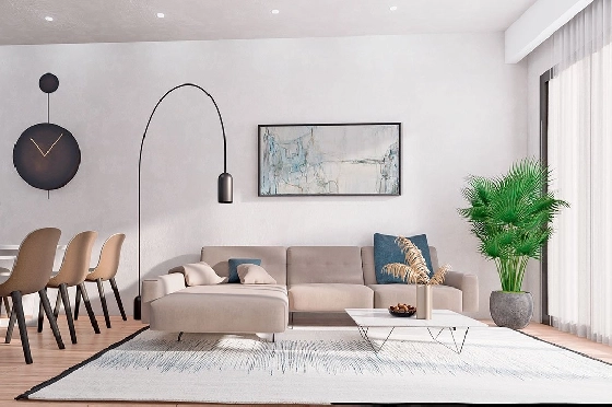 Erdgeschoss Apartment in Torrevieja zu verkaufen, Wohnfläche 131 m², Zustand Erstbezug, 2 Schlafzimmer, 2 Badezimmer, Pool, ref.: HA-TON-221-A01-14