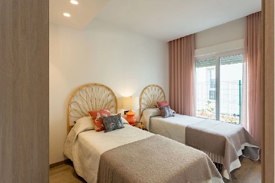 Doppelhaushälfte in Algorfa zu verkaufen, Wohnfläche 200 m², Zustand Erstbezug, Klimaanlage, Grundstück 450 m², 3 Schlafzimmer, 2 Badezimmer, Pool, ref.: HA-ARN-115-D01-17