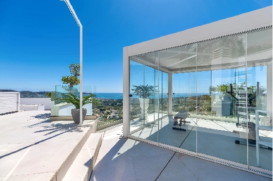 Villa in Moraira zu verkaufen, Wohnfläche 370 m², Baujahr 2022, Klimaanlage, Grundstück 813 m², 4 Schlafzimmer, 4 Badezimmer, Pool, ref.: AM-12683DR-19