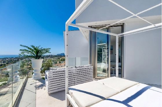 Villa in Moraira zu verkaufen, Wohnfläche 370 m², Baujahr 2022, Klimaanlage, Grundstück 813 m², 4 Schlafzimmer, 4 Badezimmer, Pool, ref.: AM-12683DR-49