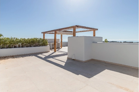 Villa in Moraira zu verkaufen, Wohnfläche 347 m², Baujahr 2025, Klimaanlage, Grundstück 852 m², 4 Schlafzimmer, 5 Badezimmer, Pool, ref.: AM-12704DA-10