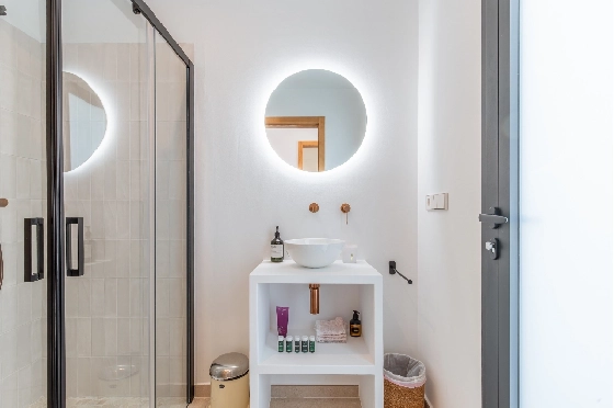 Villa in Moraira zu verkaufen, Wohnfläche 347 m², Baujahr 2025, Klimaanlage, Grundstück 852 m², 4 Schlafzimmer, 5 Badezimmer, Pool, ref.: AM-12704DA-39