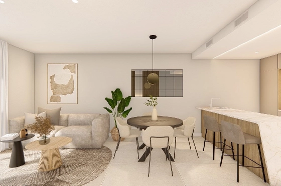 Penthouse Apartment in Los Alcazares zu verkaufen, Wohnfläche 177 m², Zustand Erstbezug, Klimaanlage, 3 Schlafzimmer, 2 Badezimmer, Pool, ref.: HA-LAN-480-A04-10