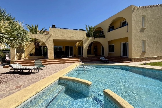 Villa in Els Poblets zu verkaufen, Wohnfläche 383 m², Baujahr 2002, Zustand gepflegt, + Fussbodenheizung, Klimaanlage, Grundstück 1821 m², 3 Schlafzimmer, 3 Badezimmer, Pool, ref.: RG-1126-24