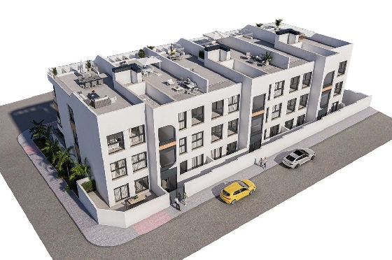 Etagen Apartment in Benijofar zu verkaufen, Wohnfläche 103 m², Zustand Erstbezug, 3 Schlafzimmer, 2 Badezimmer, Pool, ref.: HA-BNN-319-A01-5