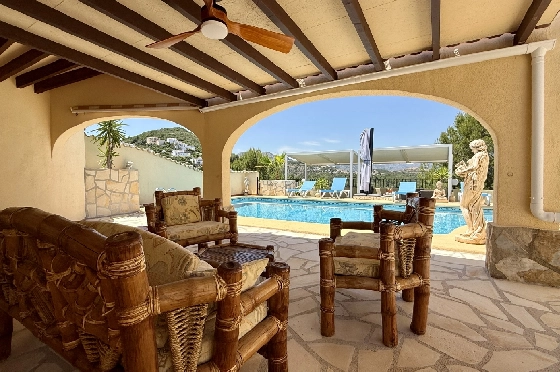 Villa in Pego - Monte Pego(Rafol) zu verkaufen, Wohnfläche 259 m², Baujahr 1990, + Zentralheizung, Klimaanlage, Grundstück 2400 m², 4 Schlafzimmer, 3 Badezimmer, Pool, ref.: JS-1026-7